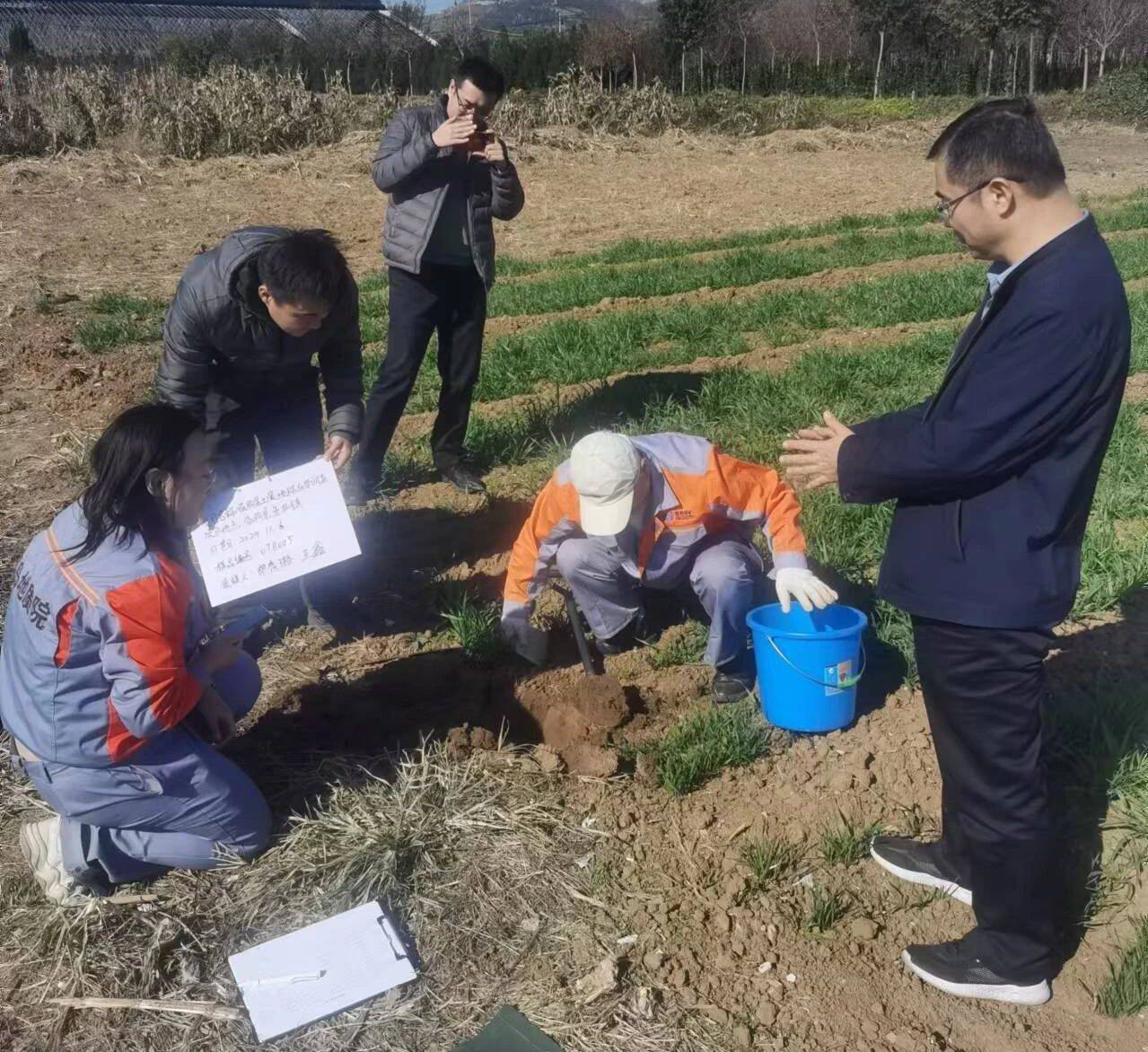 潍坊临朐西部富硒土地调查项目野外作业正式开工